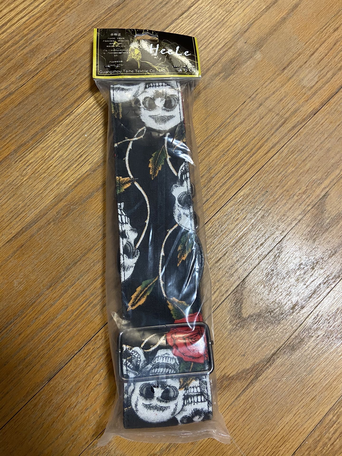 Heele guitar strap geniune leather