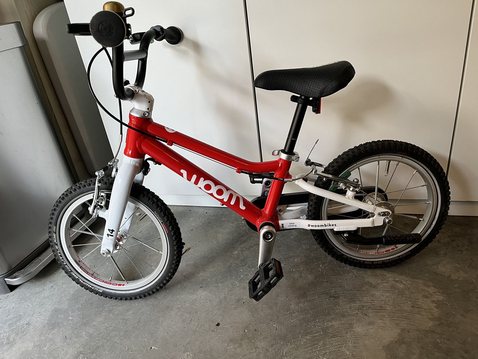 Woom freewheel triburner installation