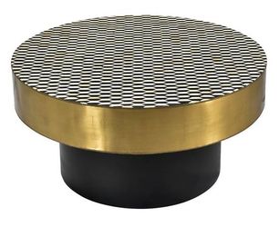 Unique Coffee Table - Optic Geo Pattern - Modern Table Moe's Furniture