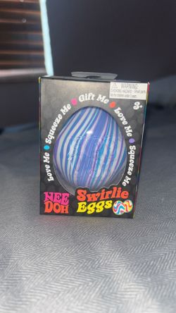 Needoh swirlie egg rare, sealed box