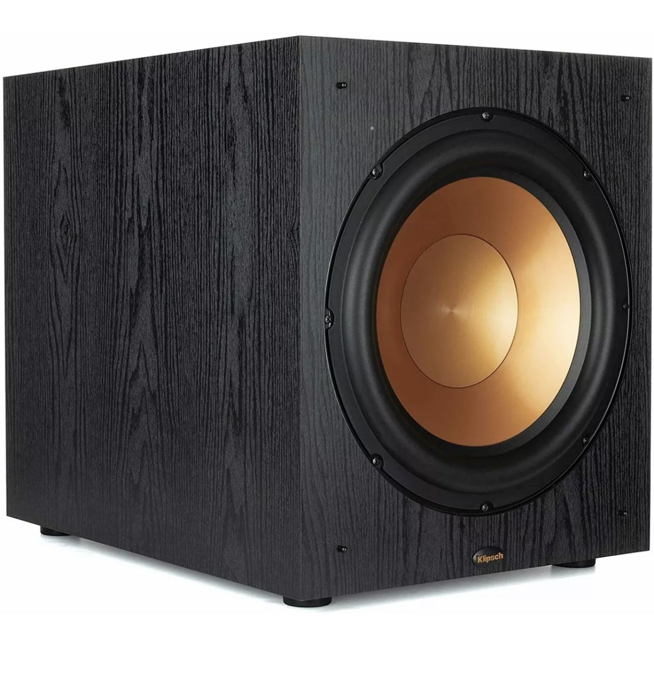Klipsch Synergy Black Label Sub-120 Subwoofer with Spun Copper Front-Firing Cerametallic Woofers and a 12-inch, Front-Firing Driver