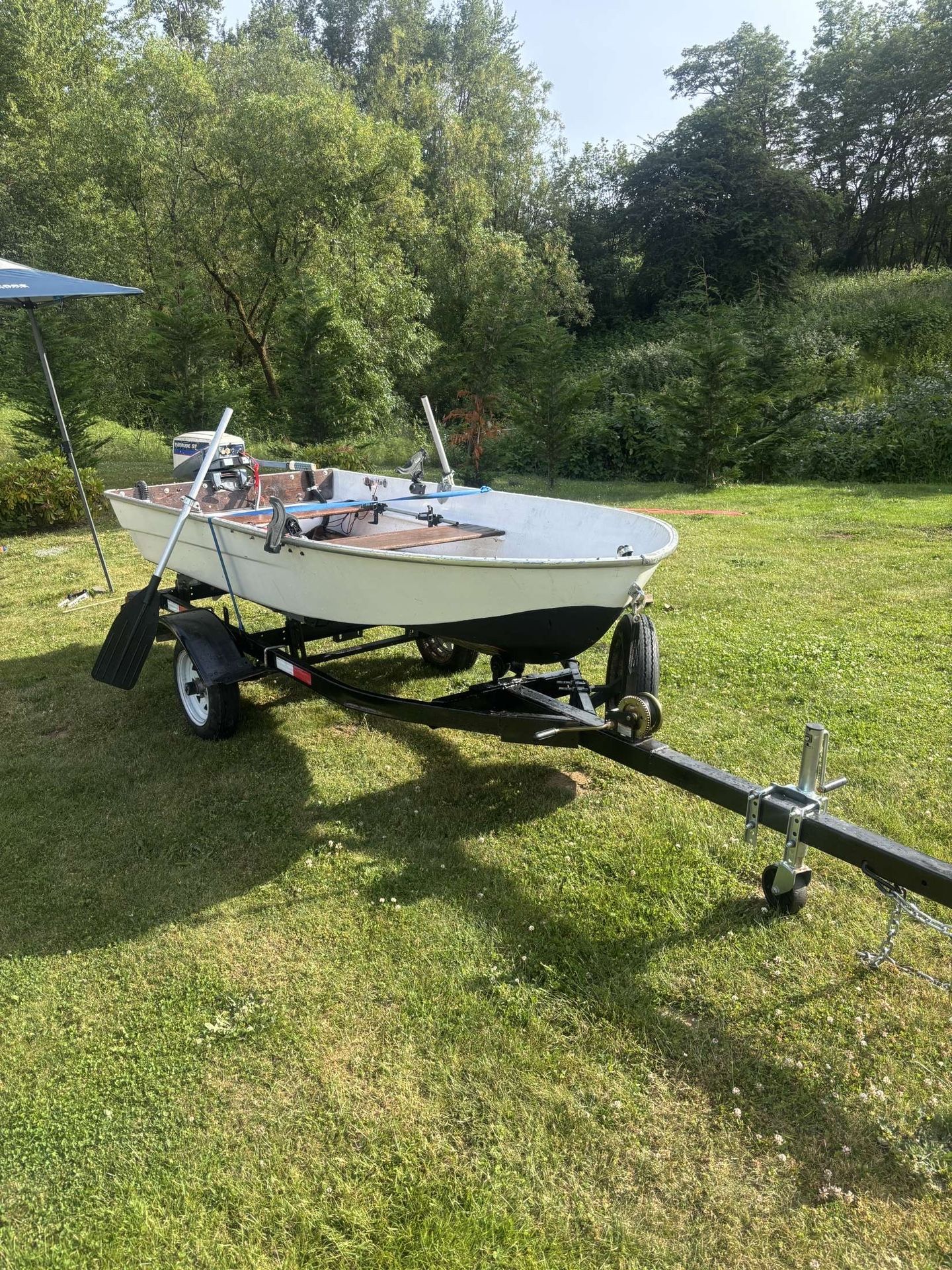 10 Ft John Boat With 9.9HP