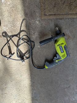 Ryobi Corded Drill w/ mixer artachment