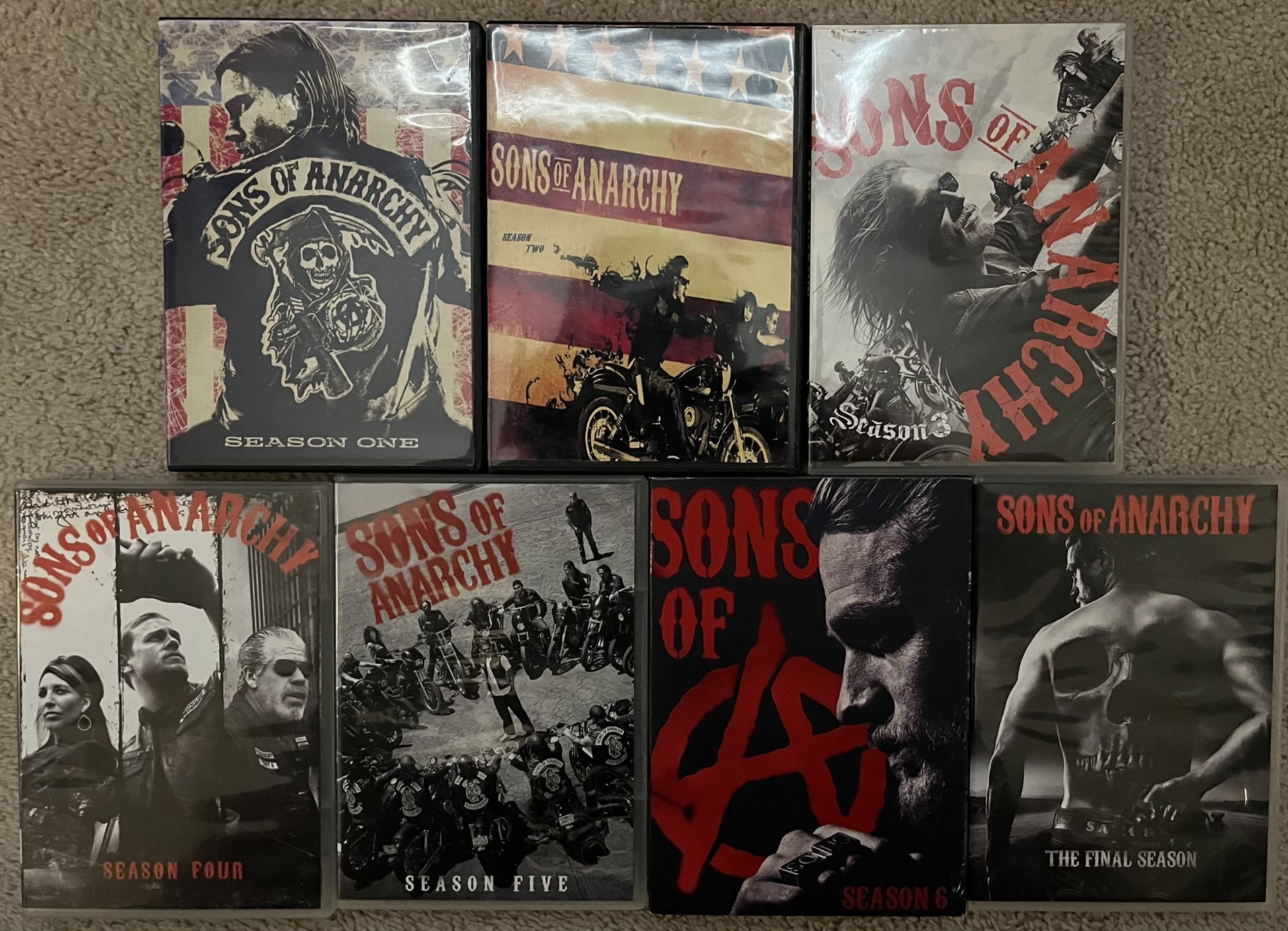 Sons Of Anarchy Complete Series 
