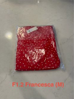 Francesca's Collections Red White Polka Dot dress 👗 size Medium smoke free
