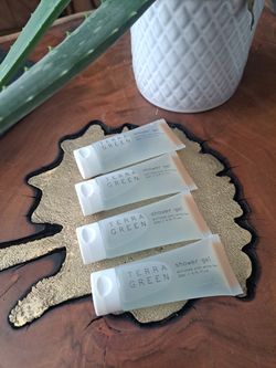 Case Lot Of 288 WHITE TEA BODY WASH SHOWER GEL TRAVEL SIZE AIRBNB HOTEL