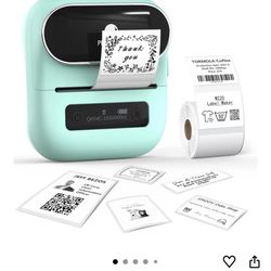 Phomemo M220 Label Maker, New Flagship 3.14 Inch Bluetooth Thermal Label Printer