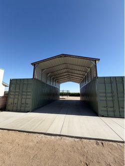 Galvanized steel Carport