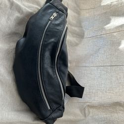 Genuine Argentinean Leather Waist Pack Or Fanny Pack Unisexo