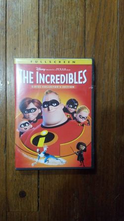 Disney The Incredibles DVD