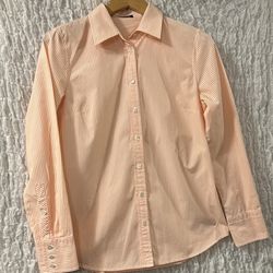J.Crew: Striped Button Down Shirt, Size: ?, Long Sleeved, Tapered Fit