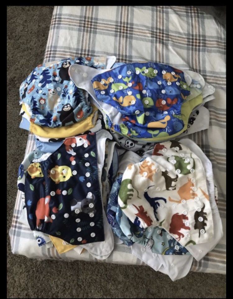 Cloth diapers and inserts