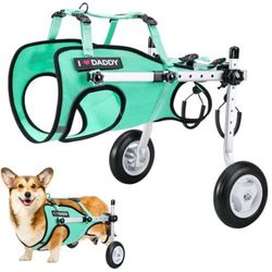 “New”pet wheel chair for back legs(sz small)injured,paralyzed,arthritis