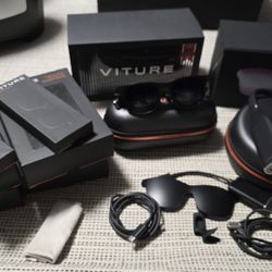 Viture One XR (model V1216) smart glasses with the Viture Neckband