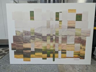 Woven Landscape Canvas Print