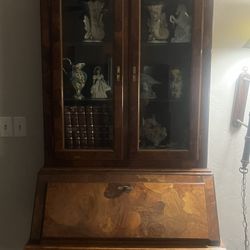 1980s American Furniture Co Secretary Desk
