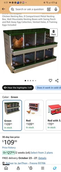 Chicken Nesting Box