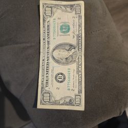 ONE HUNDRED DOLLARS  - 1985 (VINTAGE) MAKE OFFER!!!
