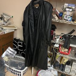Long Leather Jacket Never Been Used