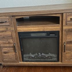 Fireplace/ TV Stand