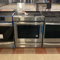New Kitchen Aid Stainless Steel Electric Range‼️‼️