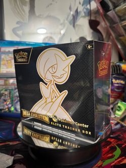 Mega evolutions gardevoir etb Pokemon center