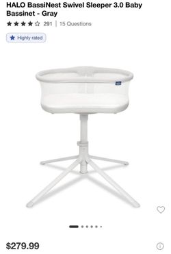 Halo Bassinest Swivel Sleeper