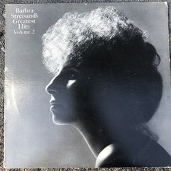 Barbara Streisand Greatest Hits Vol 2 Vinyl Record GC