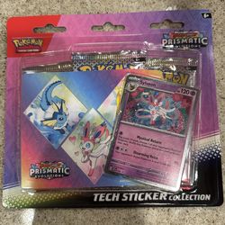 Prismatic tech sticker collection