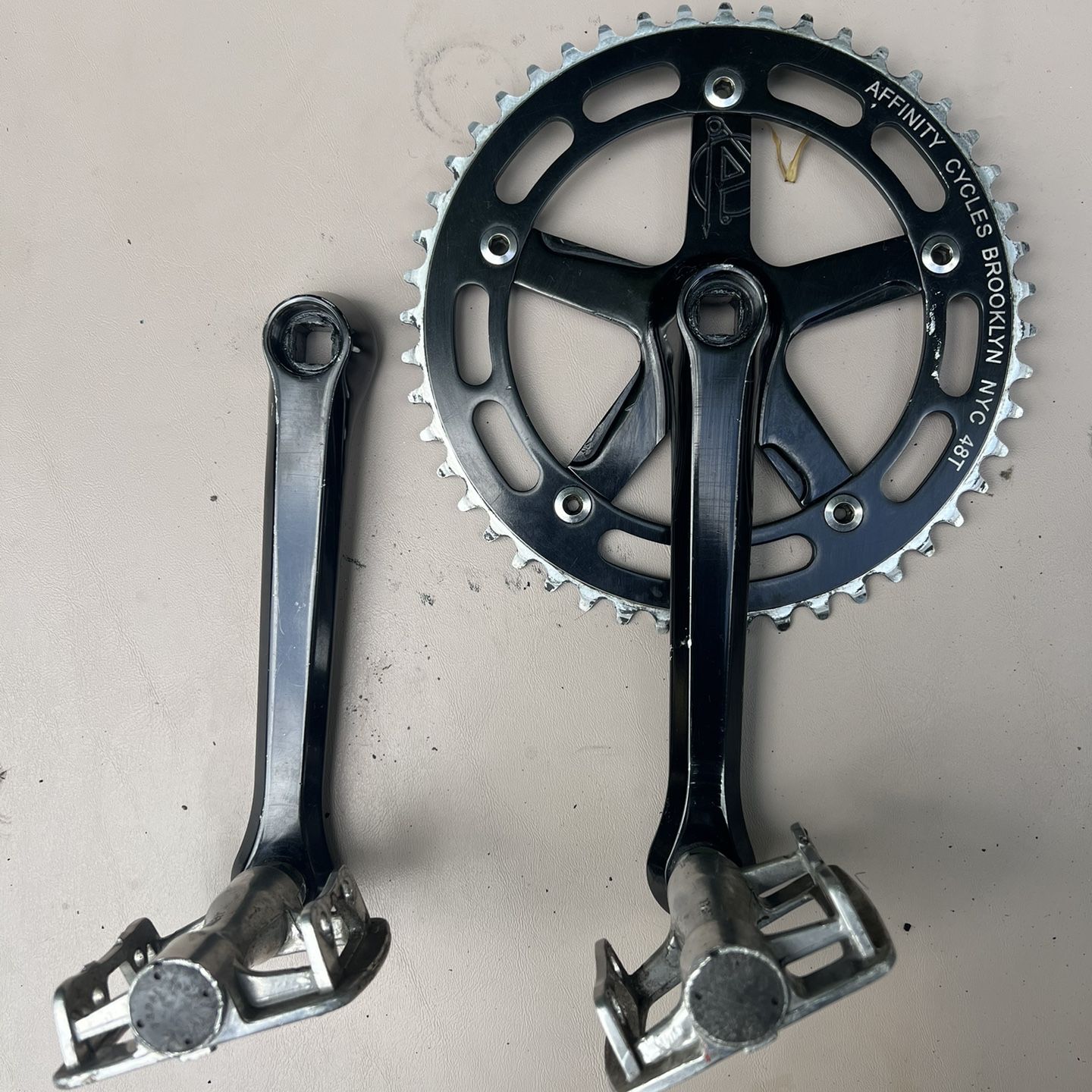 pro Affinity AFFINITY CYCLES track — chainring Silver chain rings