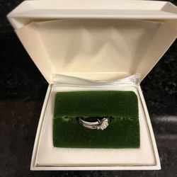 14k White Gold Ring Set 3.5g