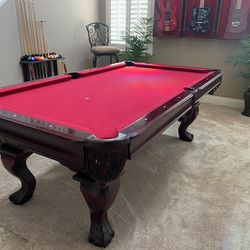 7ft American Made Pool Table 