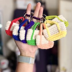 Tiny Tote Bag Keychain/Airpod Pro Case