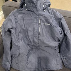 Female Ski Jacket blue, Size L