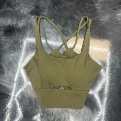 Criss Cross Sports Bra
