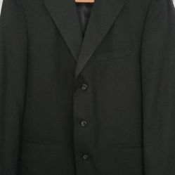 Coat Merona Black 42R 