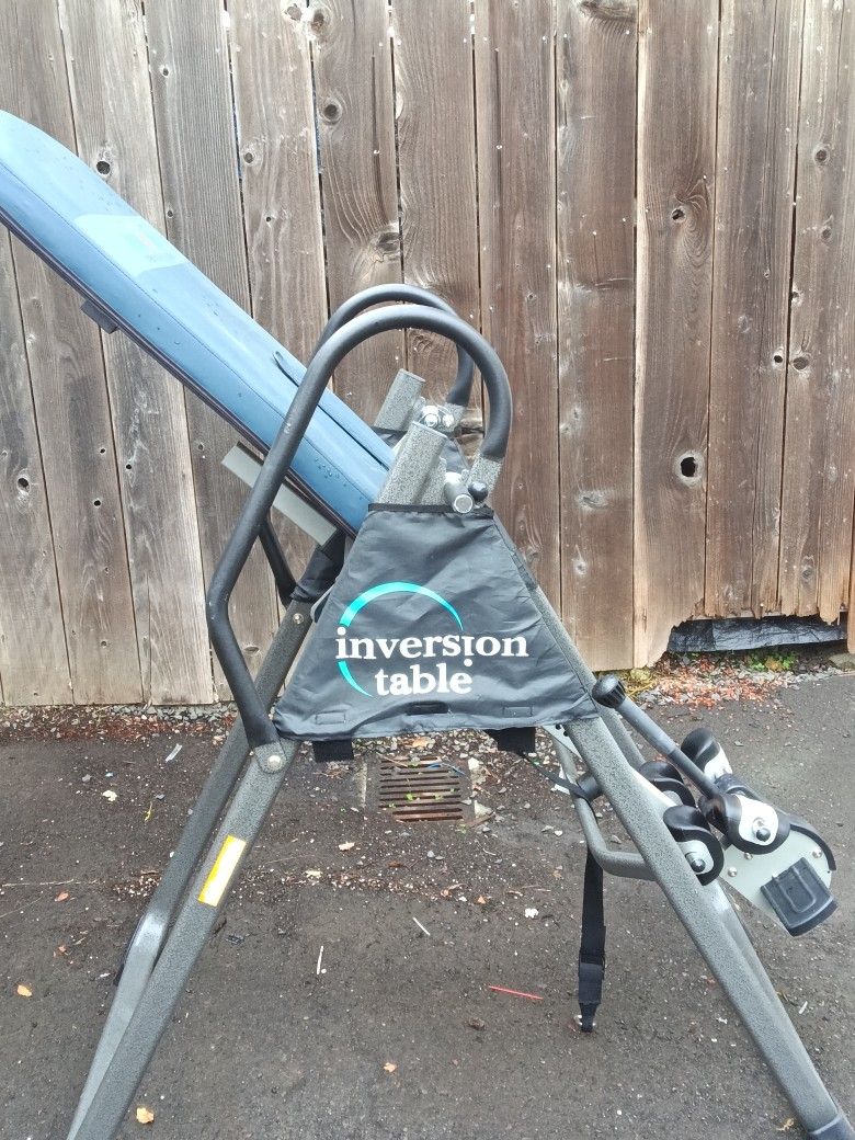 Inversion table