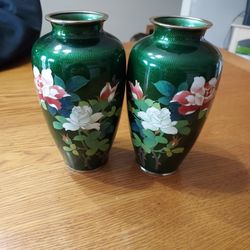 Green Vases 