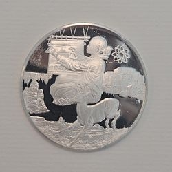 New Mexico 1976 Governors Conference Sterling Silver Medal