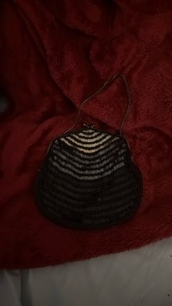 Small black handbag