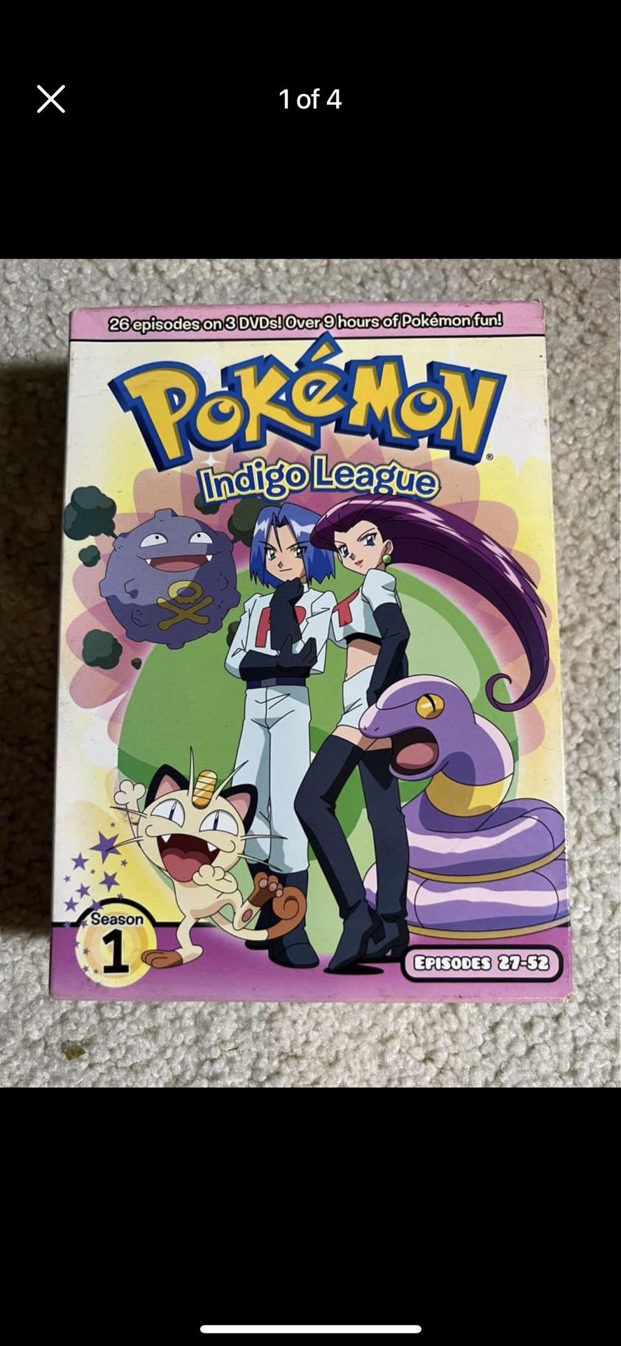 Pokemon Tv Show On Dvd 3 Dvds Total