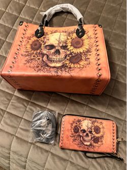 Skull purse