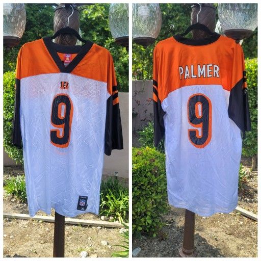 Vtg Reebok Cincinnati Bengals Carson Palmer Jersey NFL