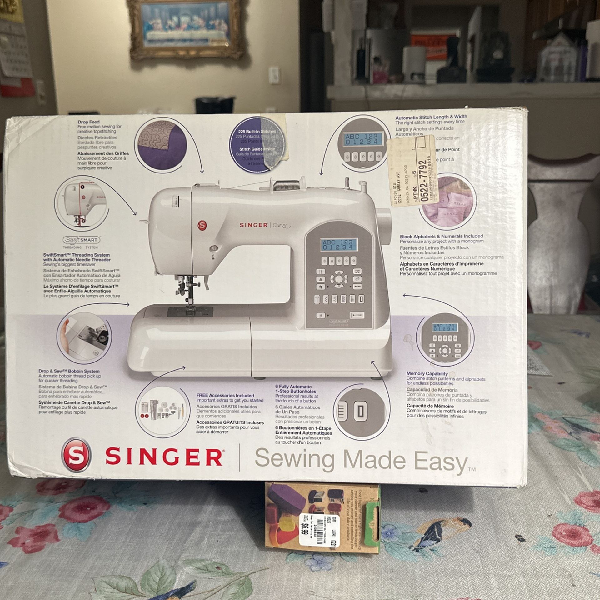 Singer Curvy Sewing Machine