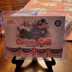 Ichiro Suzuki 02 Fleer Tradition Update Curtain Call 02 Fleer Tradition Update All-star Baseball Cards 