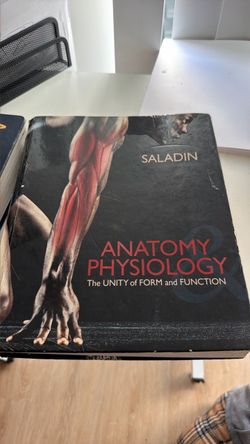 Saladin Anatomy & Physiology Sixth Edition Textbook