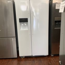 Refrigerator Side By Side Door Frigidaire & Freezer FRSS2623AWE