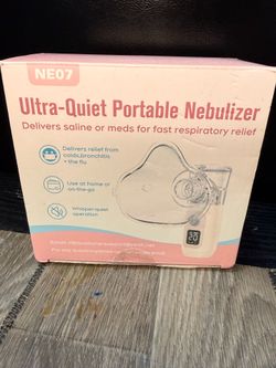 NE07 Portable Mesh Nebulizer Ultra Quiet Rechargeable Inhaler Device