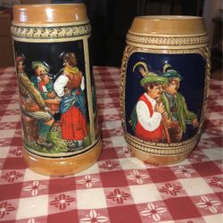 German Beer Mugs (each $25 )