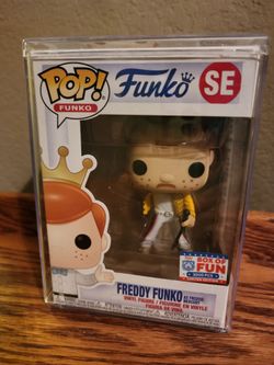 Funko Pop! Freddy Funko as Freddie Mercury Special Edition